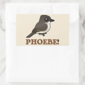 STICKER RECTANGULAIRE PHOEBE ! (Sac)