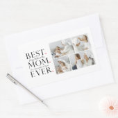 Sticker Rectangulaire Photo de collage moderne (Enveloppe)