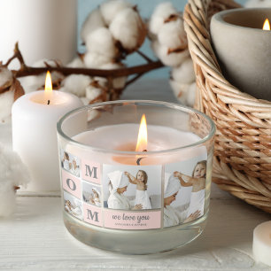 Sticker Rectangulaire Photo de collection moderne Best Mom Ever Pink Cad