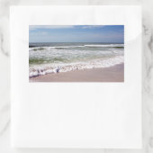 Sticker Rectangulaire Photo du jardin (Sac)