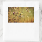 Sticker Rectangulaire Photo Goldfinch (Sac)