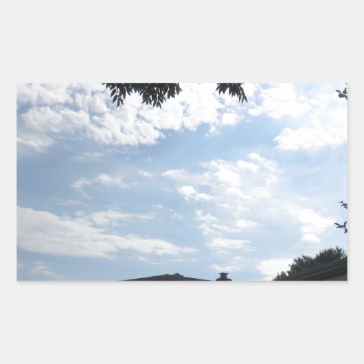 Sticker Rectangulaire Photo nature Skyline CherryHill NewJersey NVN666 F (Devant)