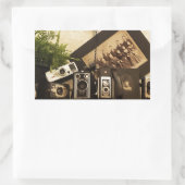 Sticker Rectangulaire Photographie ancienne (Sac)