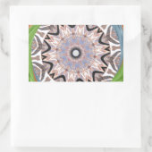 Sticker Rectangulaire Photographie d'Art Whirer africain (Sac)