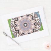 Sticker Rectangulaire Photographie d'Art Whirer africain (Enveloppe)