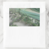 Sticker Rectangulaire Photographie des Herbes antiques (Sac)