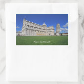 Sticker Rectangulaire Piazza dei Miracoli (Sac)