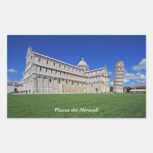 Sticker Rectangulaire Piazza dei Miracoli