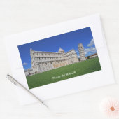 Sticker Rectangulaire Piazza dei Miracoli (Enveloppe)