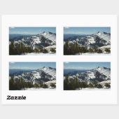 Sticker Rectangulaire Pics neigeux du Grand Teton (Feuille)