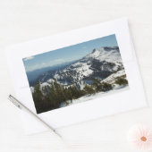 Sticker Rectangulaire Pics neigeux du Grand Teton (Enveloppe)