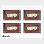 Sticker Rectangulaire Pièce (Feuille)