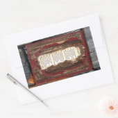 Sticker Rectangulaire Pièce (Enveloppe)