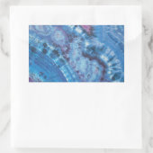 Sticker Rectangulaire Pièces de teint de l'espace (Sac)