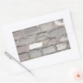 Sticker Rectangulaire pierres de pavé (Enveloppe)