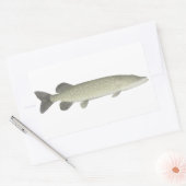 Sticker Rectangulaire Pike du Nord (Enveloppe)