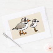 Sticker Rectangulaire Pile de tuyauterie avec brique (Enveloppe)
