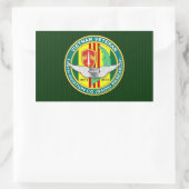 Sticker Rectangulaire Pilote ASA 146th Avn (RR) (Sac)