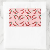 Sticker Rectangulaire piment, cuisine (Sac)