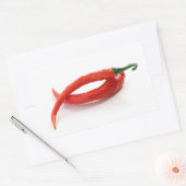 Sticker Rectangulaire piments hor (Enveloppe)