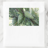 Sticker Rectangulaire Pine de Vacances (Sac)
