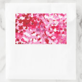Sticker Rectangulaire Pink Confeti (Sac)