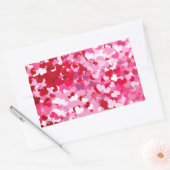 Sticker Rectangulaire Pink Confeti (Enveloppe)