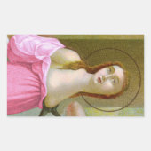 Sticker Rectangulaire Pink St. Agatha (M 003) (Devant)