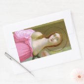 Sticker Rectangulaire Pink St. Agatha (M 003) (Enveloppe)