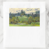 Sticker Rectangulaire Pins peinture aquarelle (Sac)