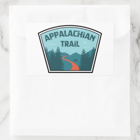 Sticker Rectangulaire Piste Appalachian (Sac)