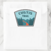Sticker Rectangulaire Piste Custis (Sac)