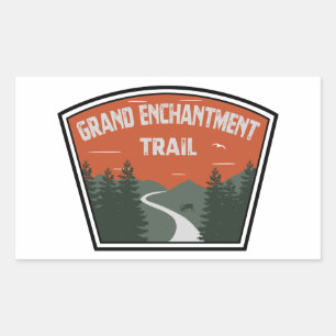 Sticker Rectangulaire Piste Grand Enchantment