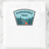 Sticker Rectangulaire Piste Panhandle (Sac)