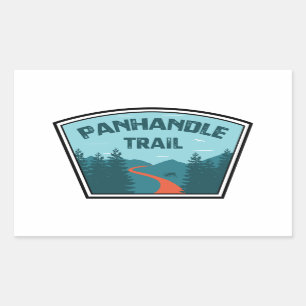 Sticker Rectangulaire Piste Panhandle