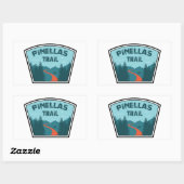 Sticker Rectangulaire Piste Pinellas (Feuille)