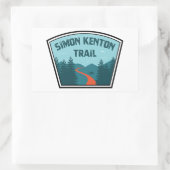 Sticker Rectangulaire Piste Simon Kenton (Sac)