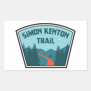 Sticker Rectangulaire Piste Simon Kenton