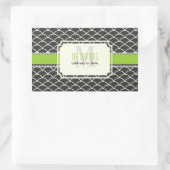 Sticker Rectangulaire PixDezines balance des trellis/do-it-yourself coul (Sac)