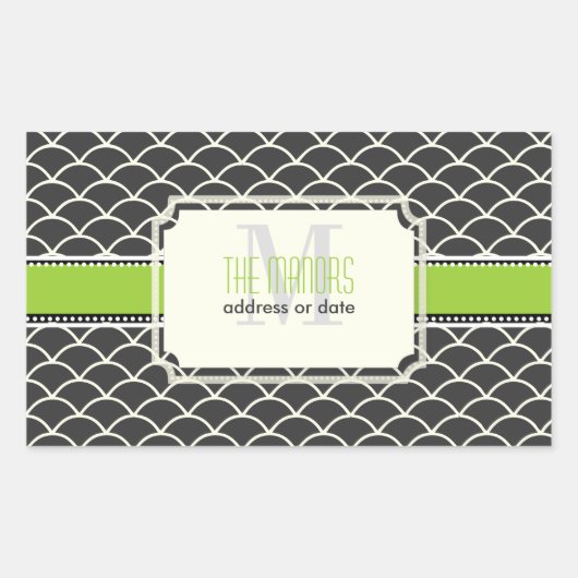 Sticker Rectangulaire PixDezines balance des trellis/do-it-yourself coul (Devant)