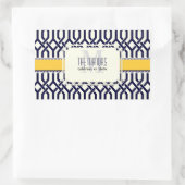 Sticker Rectangulaire PixDezines trellis kew/couleurs do-it-yourself (Sac)