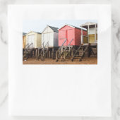 Sticker Rectangulaire Plages (Sac)
