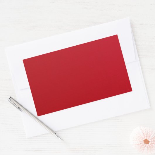 Sticker Rectangulaire Plain (Enveloppe)