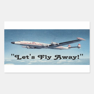 Sticker Rectangulaire Plaisanterie artisanale de voyage !