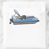 Sticker Rectangulaire plaisir ponton (Sac)
