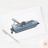 Sticker Rectangulaire plaisir ponton (Enveloppe)