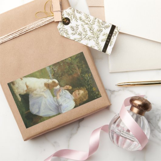 Sticker Rectangulaire Plaisirs de l'espoir par William Henry Gore (Cadeaux)