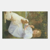 Sticker Rectangulaire Plaisirs de l'espoir par William Henry Gore (Devant)