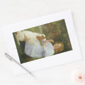 Sticker Rectangulaire Plaisirs de l'espoir par William Henry Gore (Enveloppe)