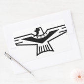 Sticker Rectangulaire Plan Thunderbird (Enveloppe)